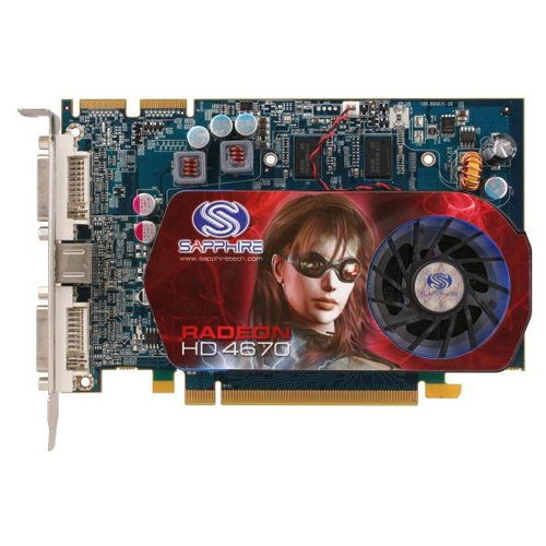 SAPPHIRE HD 4670 1GB DDR3 - Graphics Card - Hauptbild