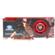 SAPPHIRE HD 4870, 512MB DDR5 (3600MHz), ATI Radeon HD 4870 (750MHz), PCIe x16, CrossFire, 256bit, 2x - Graphics Card