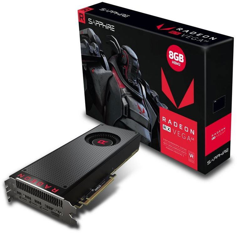 SAPPHIRE Radeon RX Vega 64 8GB HBM2 - Graphics Card | Alza.cz