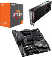 AMD RADEON VEGA BLACK PACK + AMD Ryzen 7 1800X + Asus X370 - Set