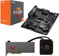 AMD RADEON VEGA AQUA PACK + AMD Ryzen 7 1700X + Asus X370 - Set