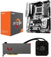 AMD RADEON VEGA AQUA PACK + AMD Ryzen 7 1700X + MSI X370 - Szett