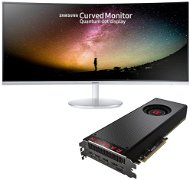 AMD Radeon RX Vega 64 8G HBM2 Air + Gaming Monitor Samsung 34" - Szett