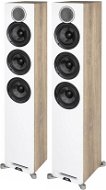 ELAC Debut Reference DFR 52 White/Wood - Lautsprecher