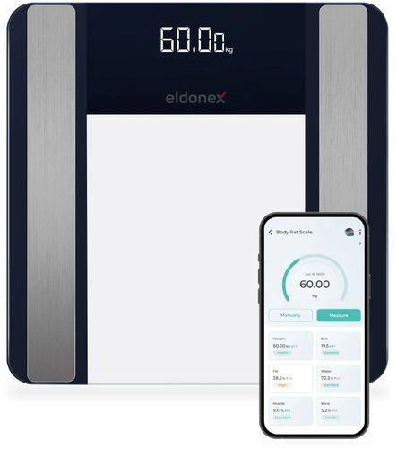 ELDONEX BODYFIT PRO Black - Bathroom Scale - Main image