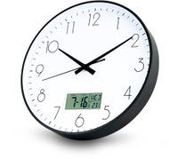 ELDONEX Tokyo Analogové hodiny s displejem, černé - Wall Clock