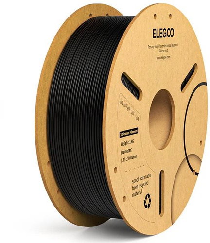 Elegoo PLA 1kg black - Filament - Main image