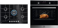 ELECTROLUX EOC6H76X PRO SteamCrisp + 600 PRO StepPower KGG75362K - Set trouba a varná deska