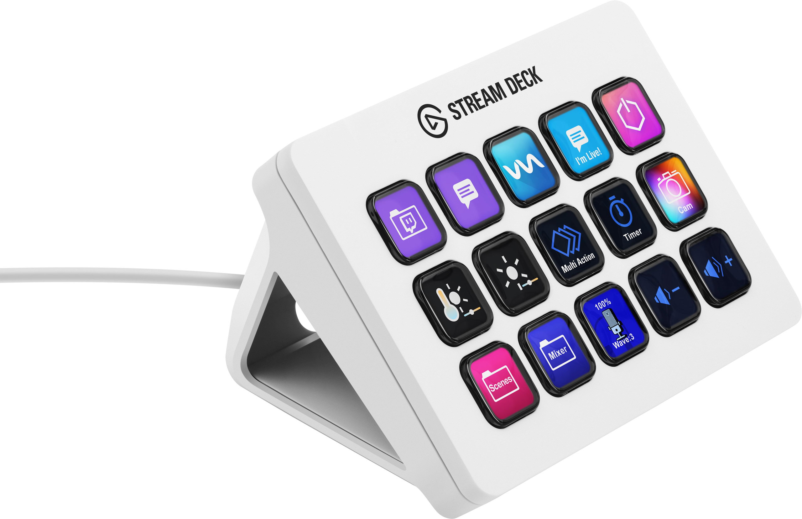 Elgato Stream Deck, fehér