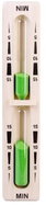 ELIGA Hourglass for sauna - green sand, 15 min - Sauna Hourglass