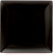 ELITE tanier plytký štvorcový 26×26cm čierny, súprava 6ks - Súprava tanierov