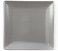 ELITE tanier dezertný štvorcový 18×18 cm sivý, súprava 6ks - Súprava tanierov