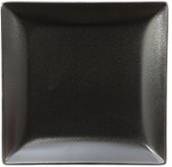 ELITE Tanier dezertný štvorcový 18 × 18 cm čierny, sada 6 ks - Súprava tanierov