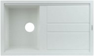 ELLECI BEST 400 Bianco Titanium/Granitek - Granite Sink