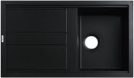 ELLECI BEST 400 Full black/Granitek - Granite Sink