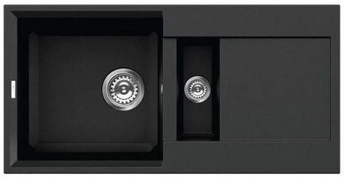 ELLECI EASY 425 Full black/Granitek - Granitový dřez - Hlavní obrázek
