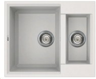 ELLECI EASY 150 G68 Bianco Titano - Granite Sink
