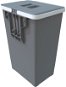 Elletipi EASY - Mülleimer für Schranktür - 24 Liter - PBD SA SG44 C97 M - Mülleimer