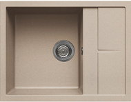 ELLECI Unico 125 65 × 50 1VG G51 - Granite Sink