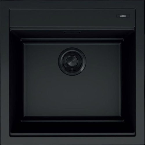 Elleci BEST 104 K86 black - Granite Sink - Main image