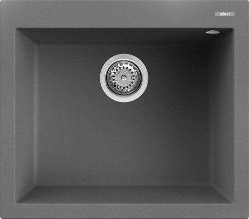 Elleci QUADRA 105 K99 šedý - Granite Sink - Main image