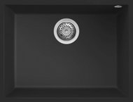 Elleci QUADRA 110 K86 spodní montáž, černý - Granite Sink