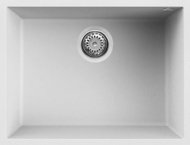 Elleci QUADRA 110 K96 spodní montáž, bílý - Granite Sink