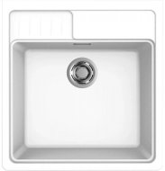 Elleci SPAZIO 600 K96 white - Granite Sink
