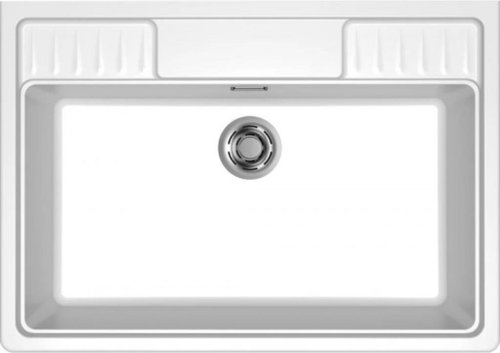 Elleci SPAZIO 900 K96 white - Granite Sink - Main image