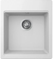 Elleci TIME 102 G68 white - Granite Sink