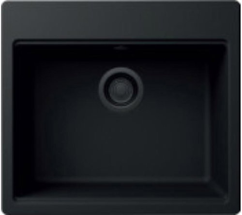 Elleci TIME 105 G40 black edition - Granite Sink - Main image