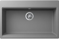 Elleci TIME 130 G48 grey - Granite Sink