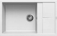Elleci UNICO 310 K96 white - Granite Sink