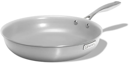 Elmich Tria Ceramic Non-stick Stainless Steel Pan with Ceramic Surface 24cm - Pan - Main image