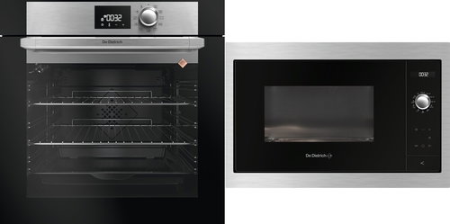 De Dietrich DOP7220X + De Dietrich DME7120X - Built-in Oven & Microwave Set - Main image