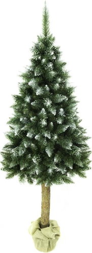 ELMA Christmas tree - fir tree with white ends, 180 × 90 cm - Christmas Tree - Main image
