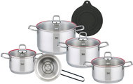 ELO Excellent Set of pots 5 pcs, stainless steel - Cookware Set
