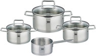 ELO Smart Steam Set of 4 pots, stainless steel - Cookware Set