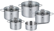 ELO Galant Set of 5 pots, stainless steel - Cookware Set