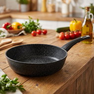 ELO Granit Evolution Deep frying pan with auxiliary handle 28 cm - Pan