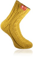 Socks from grandma Khaki hand knitted, size. XL - Charity