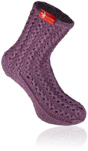 Hand knitted socks from grandma Violet, size. M - Charity - Main image