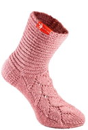 Socks from grandma Pink hand knitted, size 2.5 mm, sized. XS - Charity