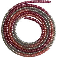 ELPINIO Cable Protection Spiral - Metallic Silver Pink - Cable Organiser