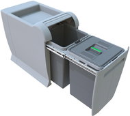 Built-in waste bin Elletipi CITY - pull-out, 12+12 L, PTA 3045B - Rubbish Bin