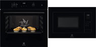 ELECTROLUX 600 PRO SteamBake EOD6C71Z + ELECTROLUX 600 FLEX Grill LMS4253TMK - Built-in Oven & Microwave Set