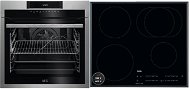 AEG Mastery BPE742320M + AEG Mastery IKB64413FB - Oven & Cooktop Set