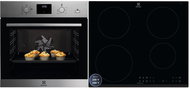 ELECTROLUX 600 PRO SteamBake EOD3C50TX + ELECTROLUX LIR60433B - Oven & Cooktop Set