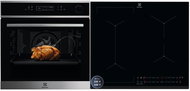 ELECTROLUX 700 PRO SteamCrisp LOC8H31X + ELECTROLUX  700 SENSE SenseBoil EIS62449 - Oven & Cooktop Set
