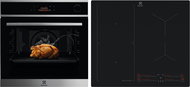 ELECTROLUX 700 SteamCrisp EOC8P39WX + ELECTROLUX 700 SaphirMatt EIS62453IZ - Set trouba a varná deska